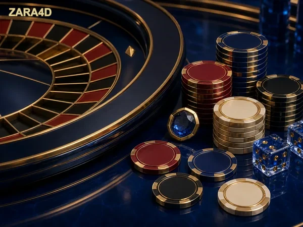 Tampilan akses akun zara4d melalui ponsel